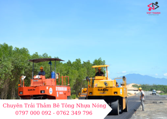 Chuyên Trải Thảm Bê Tông Nhựa Nóng 0797 000 092 - 0762 349 796