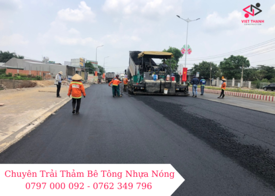 Chuyên Trải Thảm Bê Tông Nhựa Nóng 0797 000 092 - 0762 349 796